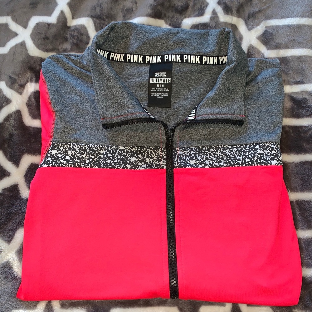 Pink Victoria’s Secret Zip Up Jacket